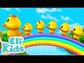 Five Little Ducks Eli Kids Song Nursery Rhymes Compilations