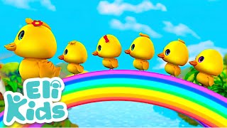 Five Little Ducks  Eli Kids Song & Nursery Rhy