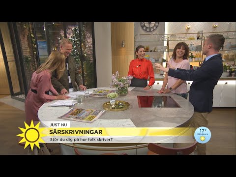 Axel Pileby: Varför särskriver man ha ha ha i sms? - Nyhetsmorgon (TV4)
