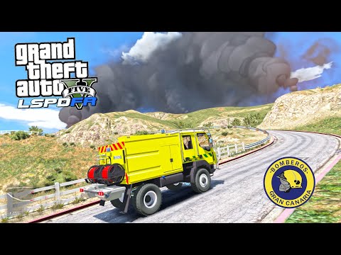 INCENDIO las PALMAS de GRAN CANARIA | FIRE MOD | LSPDFR #918