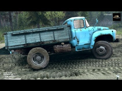 SPINTIRES 2014 Full Version Preview - Driving the Type B-130 Truck