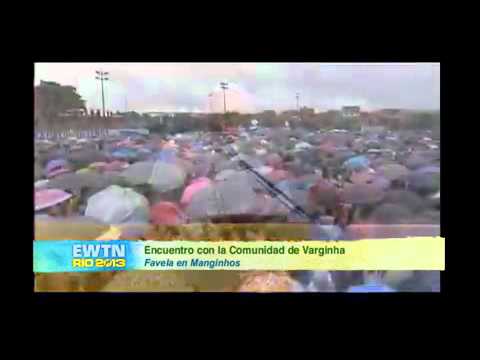 Palabras del Papa en la favela Varginha