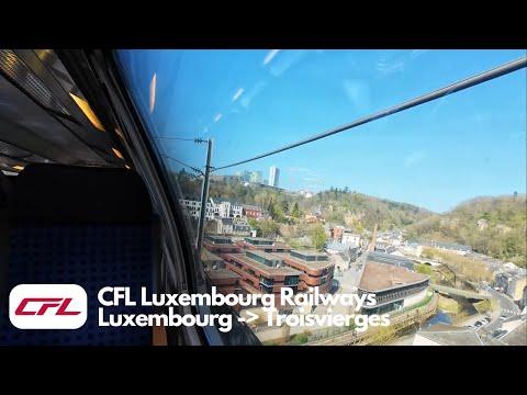 CFL Luxembourg Railways Full Journey (Luxembourg - Troisvierges)