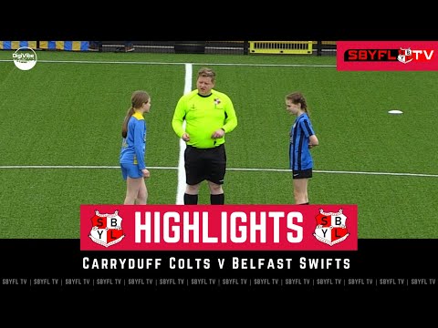 Carryduff Colts v Belfast Swifts - Under 13 Girls Cup Final - March 2023