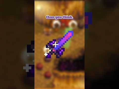 Forging Weapons in Stardew Valley #stardewvalley