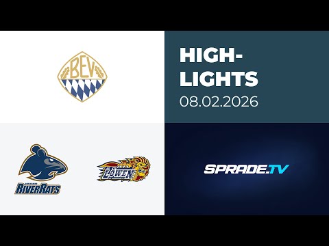 08.02.2026 - Highlights - ESC Riverrats Geretsried vs. EHC Waldkraiburg
