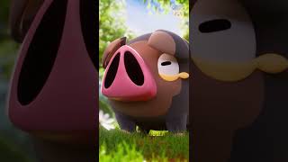 Pokémon Shorts - Animated Pokédex : Lechonk - #PokemonFunVideo #PokemonKidsTV​