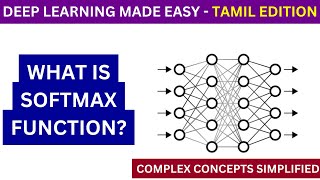 Softmax Function Step-by-Step in Tamil | Deep Learning for Beginners | Adi Explains