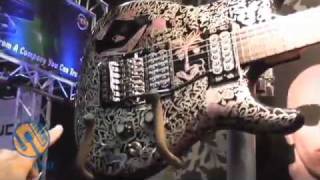 Video thumbnail for Ibanez JSBDG And Ibanez JS20TH: Arty Satch Guitars At Summer NAMM 2008 by gearwire
