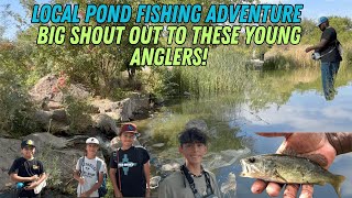 Local Pond Fishing Adventure | Inspiring the Next Generation of Anglers #fishing #newmexico