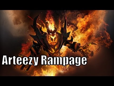 Secret.Arteezy Shadow Fiend Rampage @DAC 2015