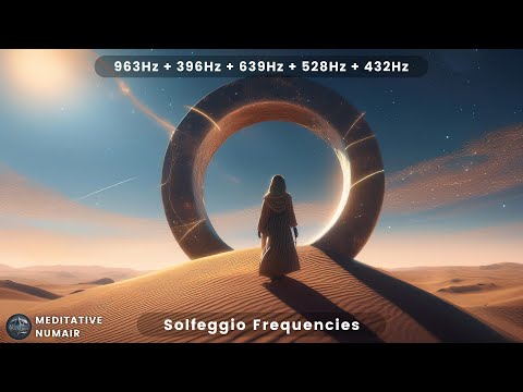 396Hz + 963Hz + 639Hz + 528Hz + 432 hz SUPER POSITIVE & binaural beats, hfo