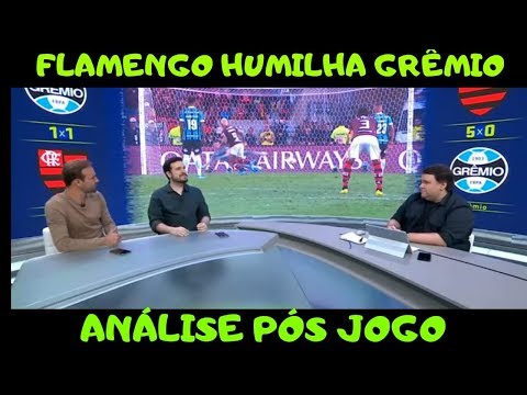 TROCA DE PASSES - Flamengo 5 x 0 Grêmio - NÃO TEVE PRA NINGUÉM!!