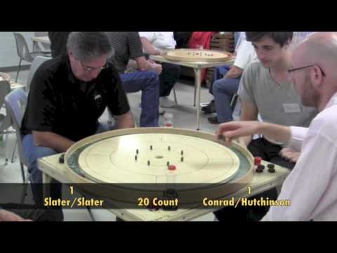 2016 Ontario Doubles Crokinole Championship - Slater/Slater v Conrad/Hutchinson Semifinals