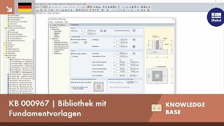 KB 000967 | Bibliothek mit Fundamentvorlagen