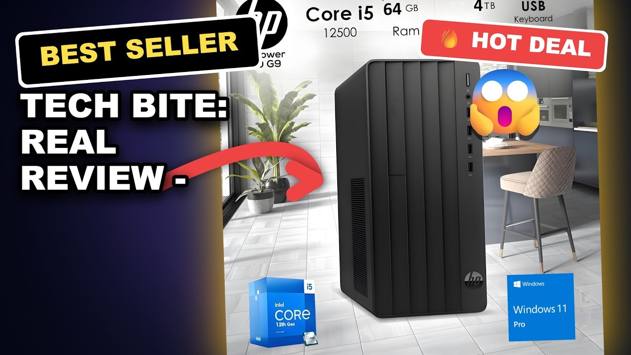 Tech Bite: Real Review - HP Tower Desktop Computer PC (2026 Edition, AI-Ready) For Business Work