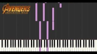 Synthesia Piano Cover - Avengers: Infinity War COMPLETE End Credits