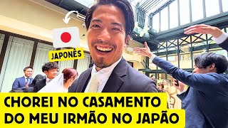 Chorei no casamento do meu irmão no Japão