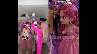 ELLA TENÍA UNA BOLSA EN LA CABEZA !! #humor #comedy  #risas #funny