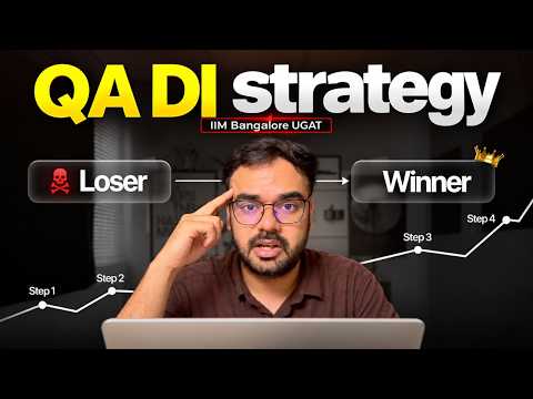 How to Crack Quantitative Aptitude & DI in IIM Bangalore UG Entrance Exam 2027