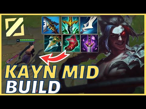 KAYN MID IS SECRETLY BROKEN WITH THIS BUILD! (W ONE SHOTS) | Challenger Kayn - League of Legends