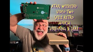 Atari Weekend - Video #2 - January 2026 - Atari SX212 - Retromodem Unboxing - Modem Chat - BBS Chat