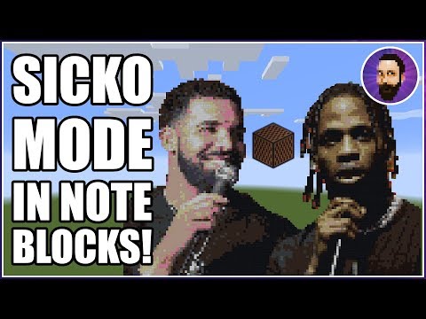 acatterz - Travis Scott - SICKO MODE ft. Drake | Minecraft Note Block Song