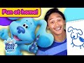 Josh Blue Playdate 4 Ft Mailtime Drawing Home Activities For Kids Blue S Clues You
