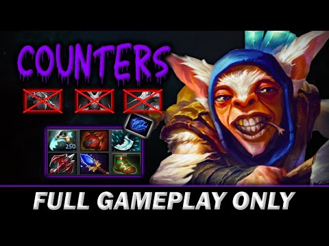 Meepo Against 3 Hard COUNTER ES, QOP, Sven - Full Gameplay Meepo #506