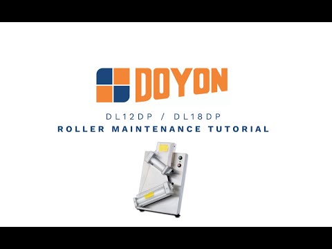 Doyon DL18DP Countertop Double Pass Dough Sheeter, 18" Diagonal Two Rollers, 1/2 Hp 10 image