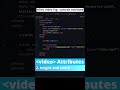 Mastering HTML Video: Controls, Height and Width! #htmlvideo #codewithmayur