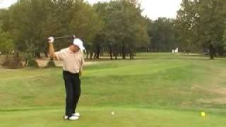 preview picture of video 'Nicolas Grossia golf swing 3 wood tee shot'