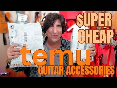 Temu Haul - Guitar Accessories - Super Cheap