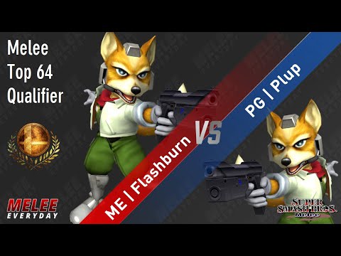 Aegis - ME | Flashburn (Fox) vs. PG | Plup (Fox) - SSBM - Singles Pools - Top 64 Qualifier