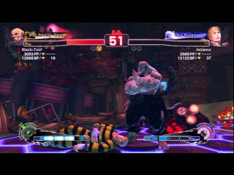 Black-Toof [Gouken] Vs mizanur [Cody] SSF4 AE Ranked Matches - PSN