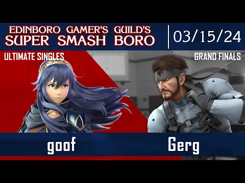 Smash Boro 83 Grand Finals - GIS | goof (Lucina) [L] Vs. Gerg (Snake) - Ultimate