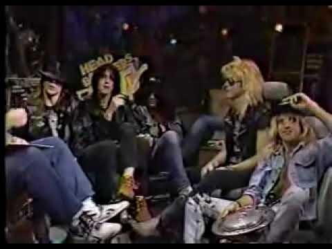Thumbnail for Guns N' Roses - Interview on Head Bangers Ball (1987) by Head, Guns N Roses