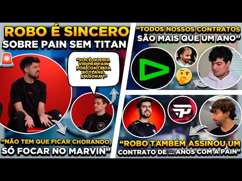 BOMBA ! ROBO RESPONDE COMO SERÁ PAIN SEM TITAN ! DURAÇÃO CONTRATO ROBO VAZADA ! JEAN CORRIGE SHOWTAS