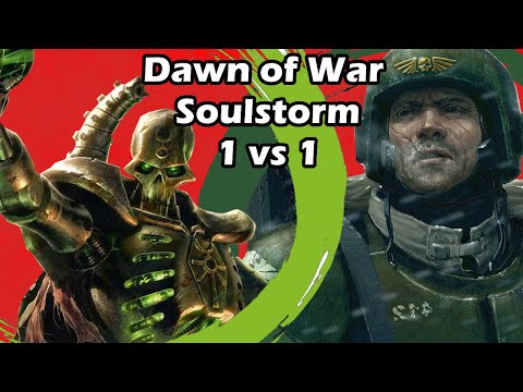 Dawn of War Soulstorm: 1 vs 1 Imperial Guard (alixUK) vs Necrons (Ehrlen[WE])
