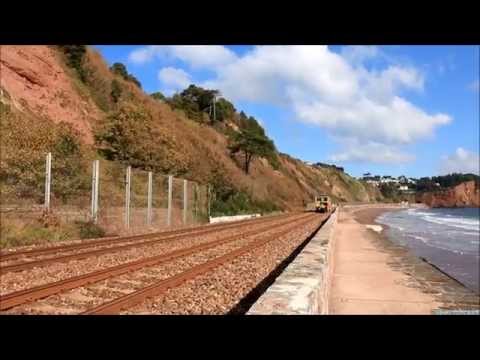 DR 73805 Colas Rail Plasser &Theurer Tamper Teignmouth 14th October 2015