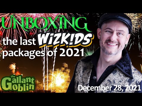 2021 Year End WizKids Unboxing! - December 28, 2021