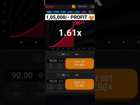 1,05,000/- Profit in One Day 😍 | Aviator game