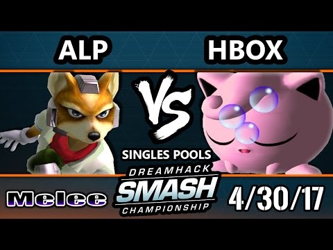 DHA 2017 SSBM - ALP (Fox) Vs. TL | Hungrybox (Jigglypuff) - Smash Melee