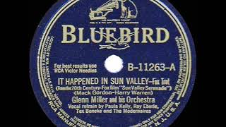 1941 Glenn Miller - It Happened In Sun Valley (Paula, Ray, Tex, &amp; the Modernaires, vocal)