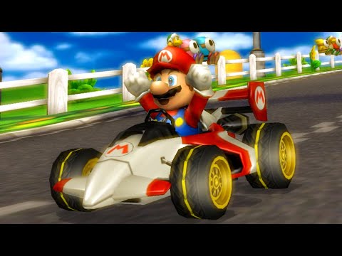 Mario Kart Wii - 150cc Flower Cup (Mario Gameplay)