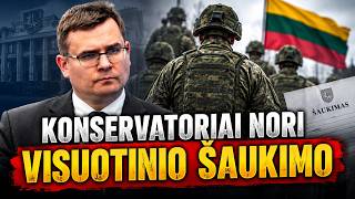 Kaip konservatoriai formuoja nuomonę, kad visuomenė nori visuotinio šaukimo