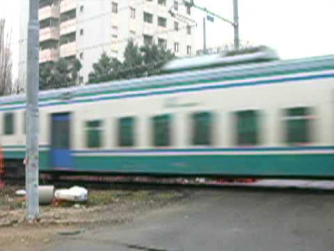 Ultimi passaggi a livello a Milano: Via Molinetto di Lorenteggio (02.03.2009)