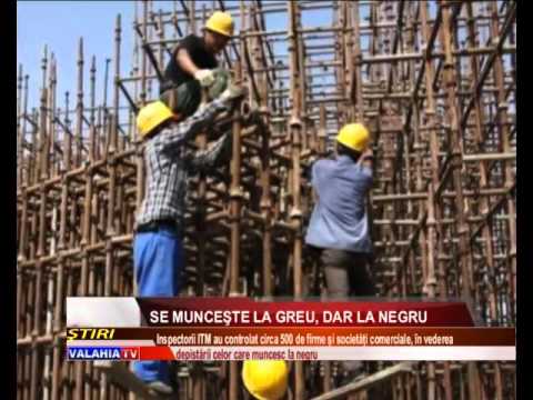 SE MUNCEŞTE LA GREU, DAR LA NEGRU