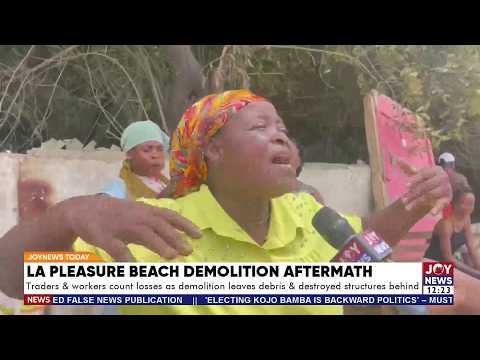 La Pleasure Beach workers & traders count losses as demolition leaves destroyed structures behind
