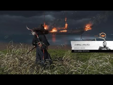 Ghost of Tsushima the black wolf